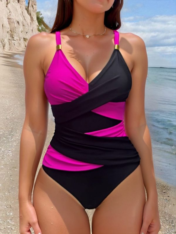 Cross over sexy one-piece bikini swimsuit for women - Image 6