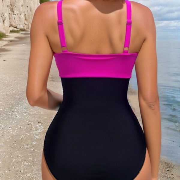 Cross over sexy one-piece bikini swimsuit for women - Image 3