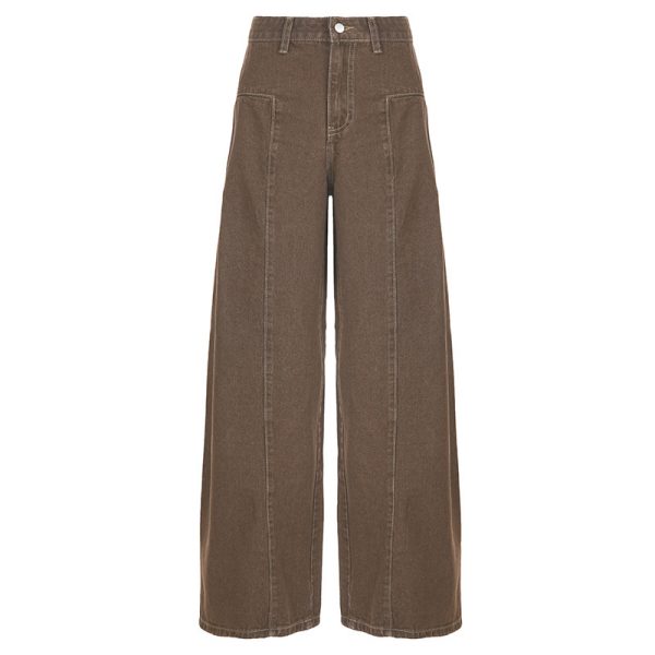 Wind brown low waisted vintage Maillard jeans