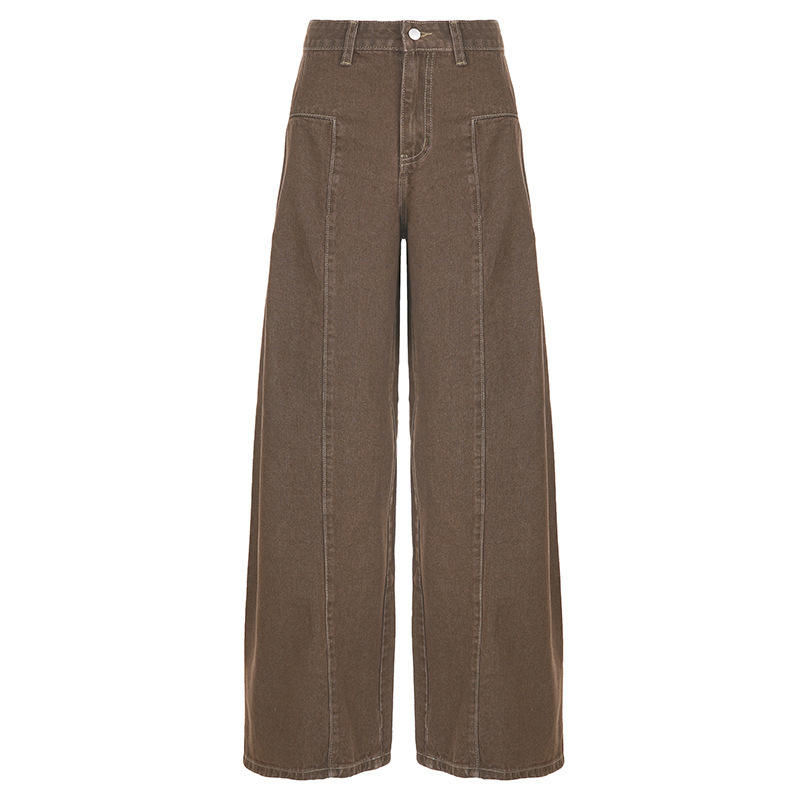 Wind brown low waisted vintage Maillard jeans