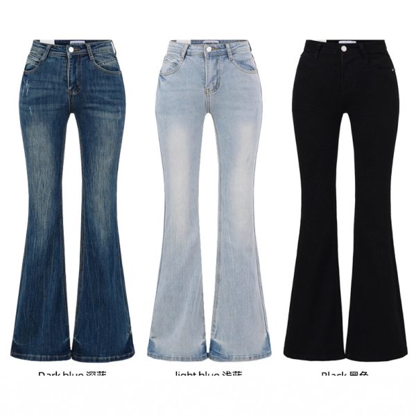 High waisted slim fit leg enhancing pants for children - Image 2