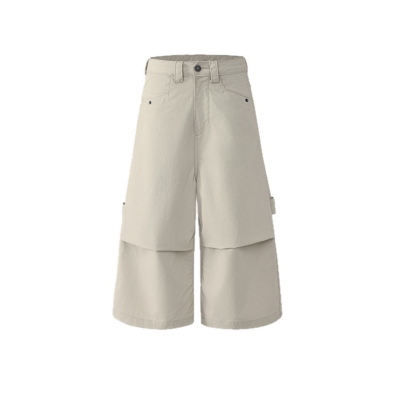 Loose Cargo 7/8 Denim Pants for Women, Summer Casual Straight Leg Jeans - Image 6